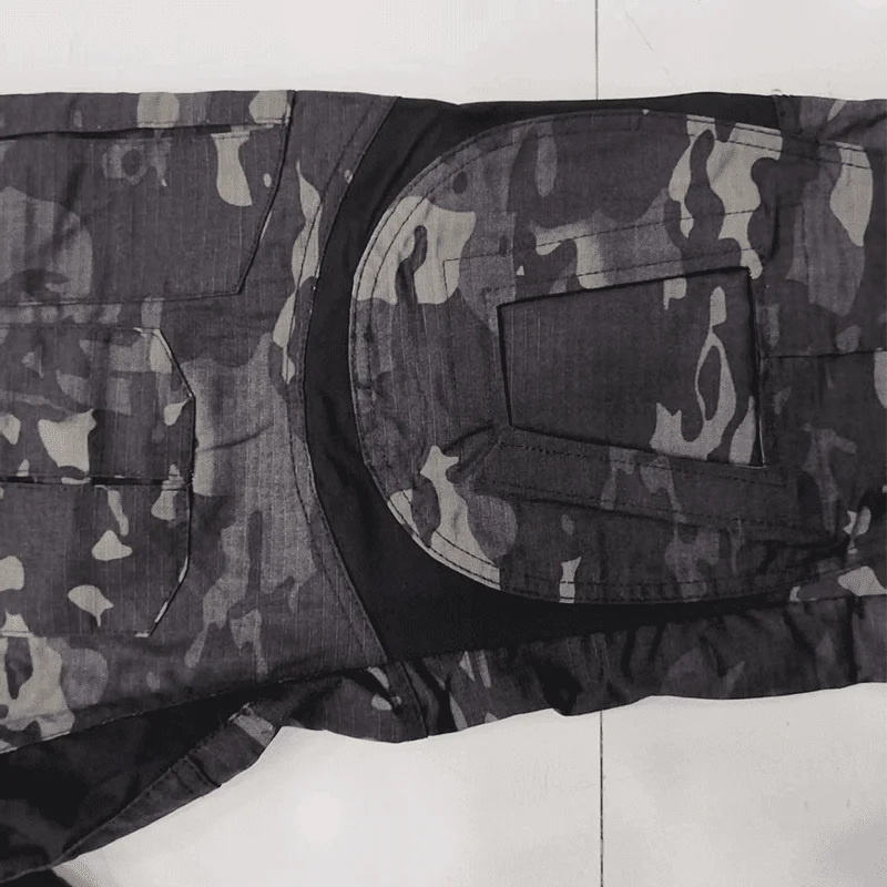 Outdoor-Jagdbekleidung Militärische Taktik G3 Trainingsanzug, CP GEN3 Grünes Kampfset, Taktisches Oberteil Cargo-Hose Herren Verschleißfest – Detail 15