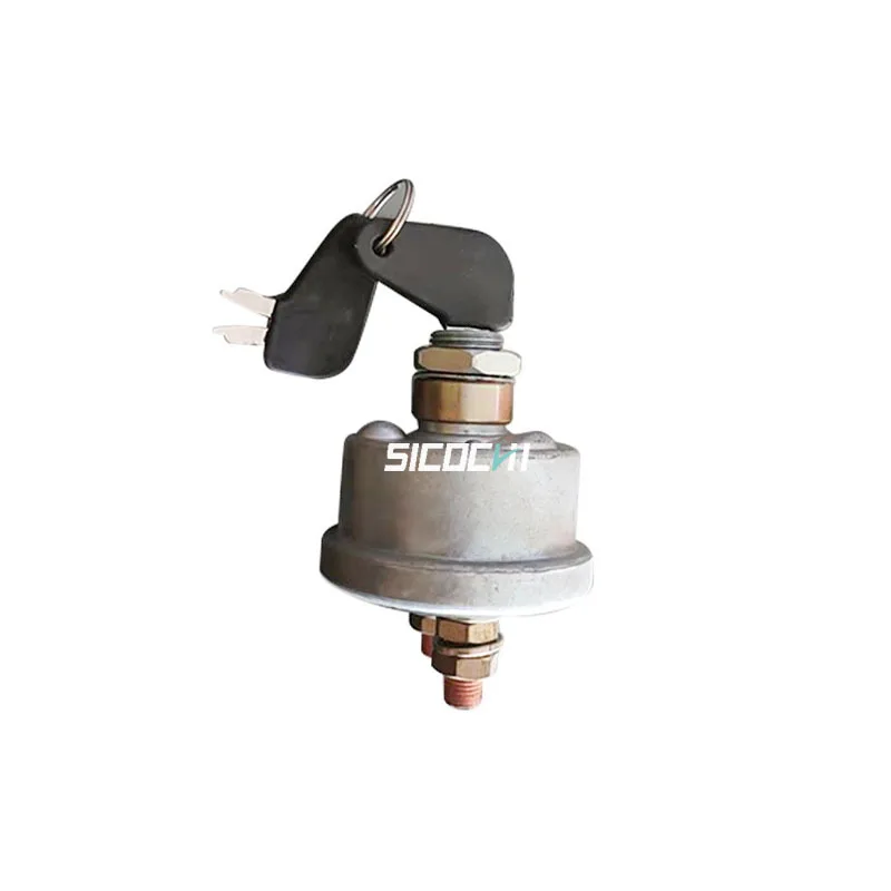 7Y0718 ใช้ได้กับสวิตช์ไฟกล่องกระจาย Caterpillar, สวิตช์จุดระเบิดของรถขุด, 2 สาย 7Y-0718