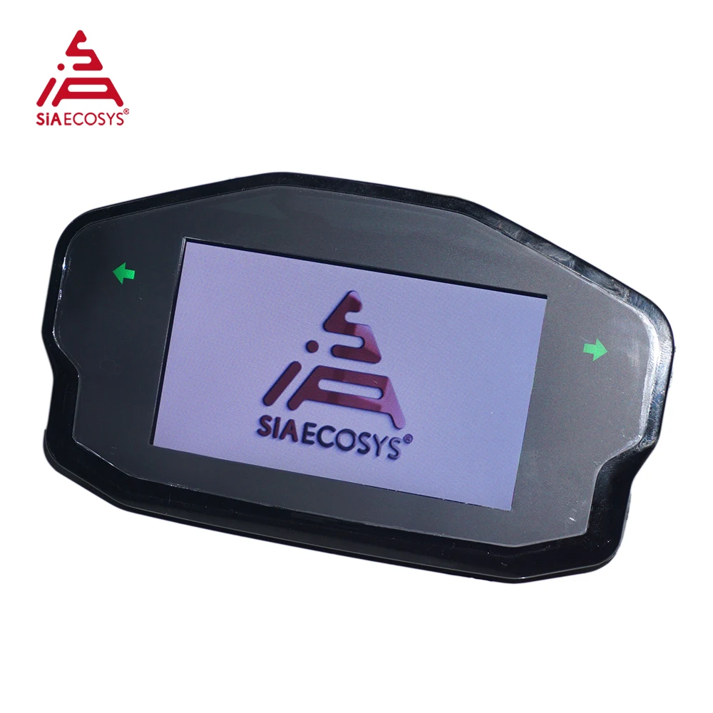 SIAECOSYS NEW DKD 061 TFT with CAN-BUS Communication Electric Scooter Optional Instrument LCD Display Speedometer