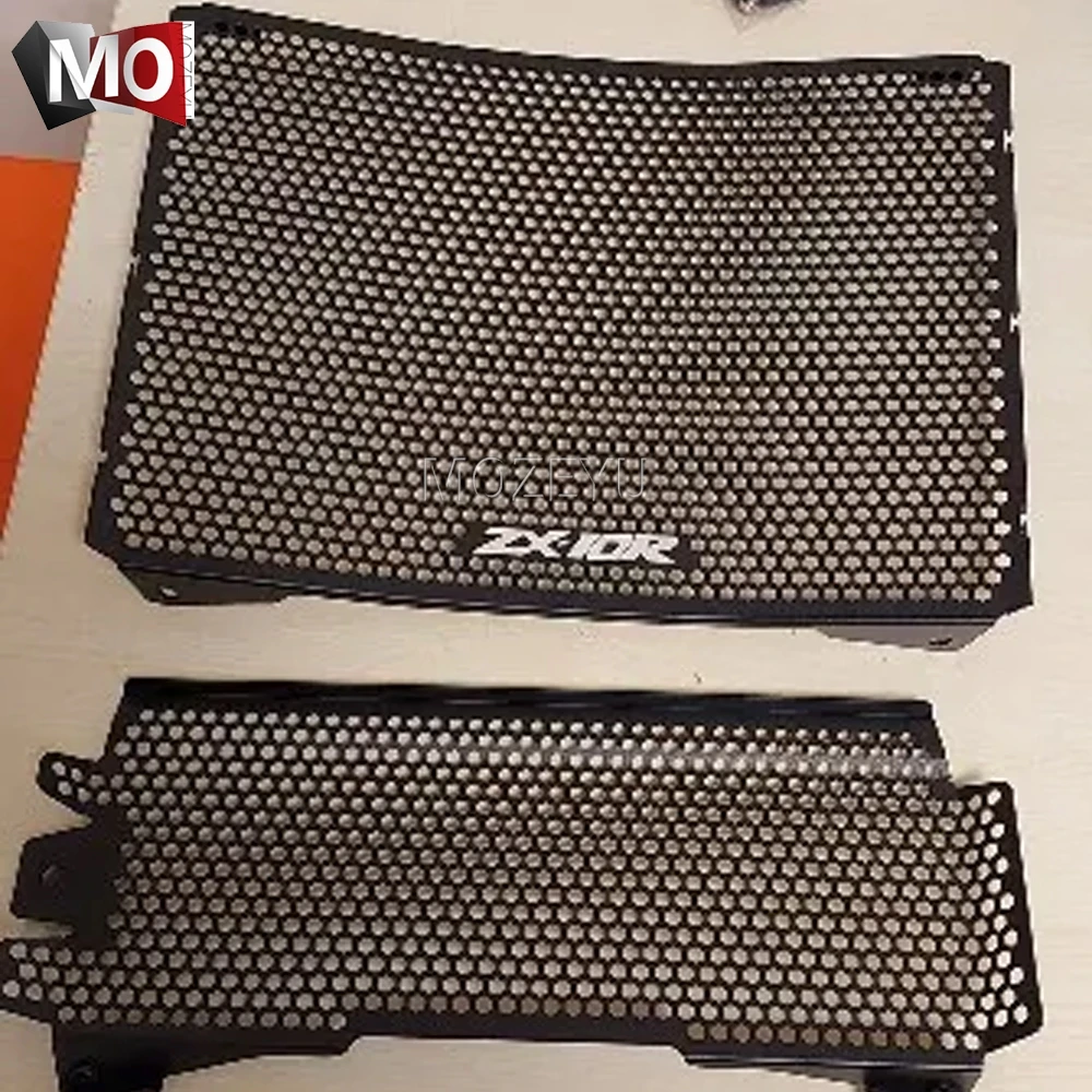 

For Kawasaki Ninja ZX-10R ZX-10RR ZX 10R 10RR 2021-2024 2025 2026 Motorcycle Radiator Water Cooler Grille Guard Cover Protector
