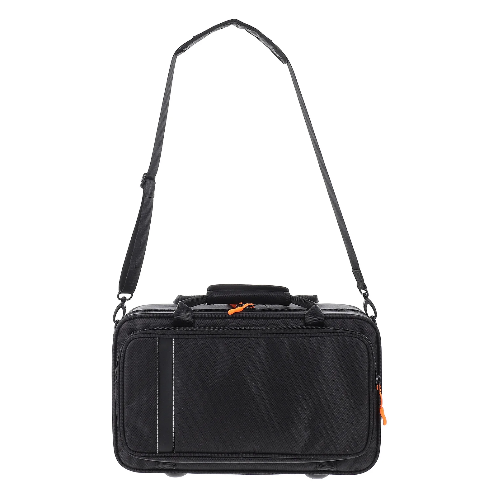 1 قطعة حافظة كلارينيت صلبة سوداء مبطنة للصدمات صندوق حمل لحاوية تخزين أدوات الكلارينيت قماش أكسفورد متين #4