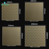 Honeycomb PEI Plate 235 For Ender 3 Upgrade Anet A8 Upgrade Parts Elegoo Neptune 4 Pro Anycubic Kobra 2 Plate Flashforge Ad5m