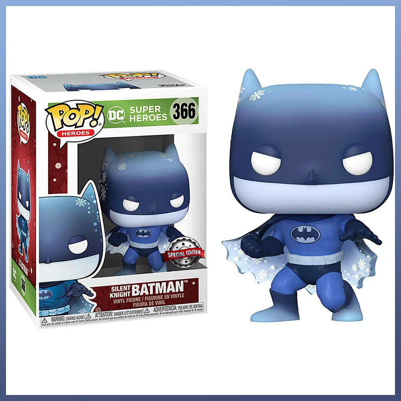 Funko Pop Batman Dc Anime Figure Bruce Wayne Model Boys Toy Christmas Limited Edition Collectibles Doll Ornament Gifts