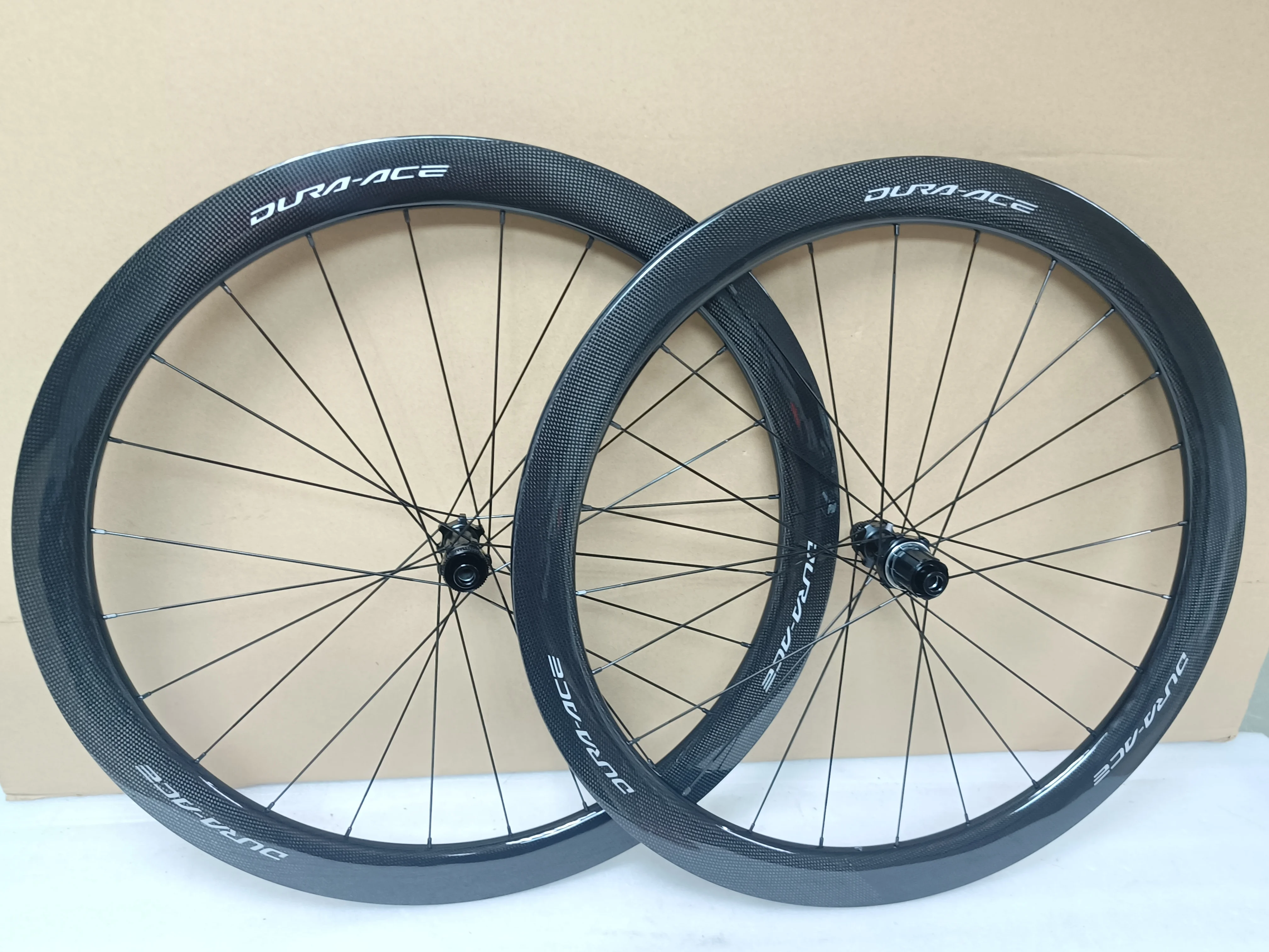 

2024 Carbon wheels Disc Brake, 700C, , 25mm Width, Tubeless, clincher UD, 3K Matte, Glossy Finish,AER road BIKE wheelset