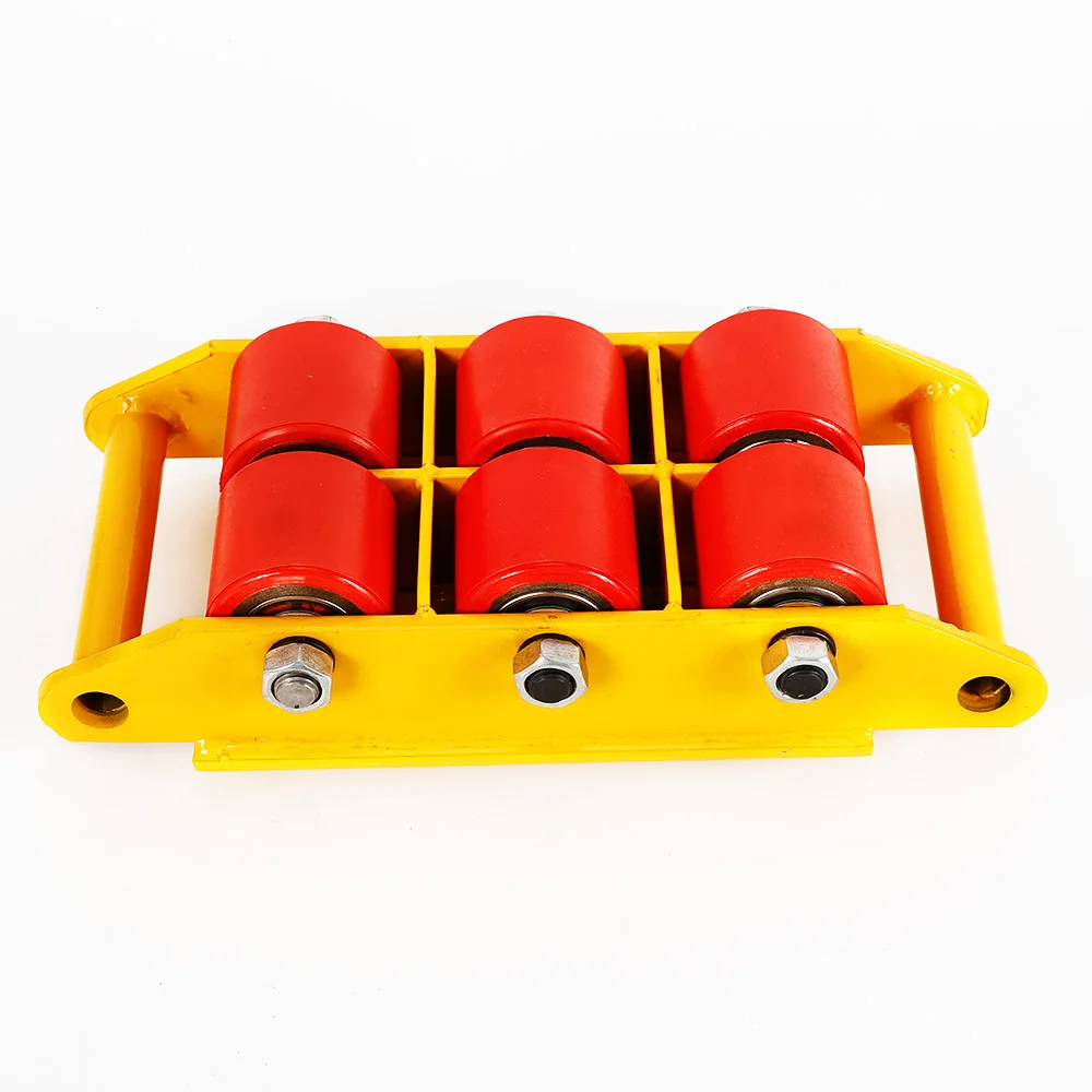 Dolly Skate Roller Machinery Mover, Heavy Machine, 360 Degree Rotation