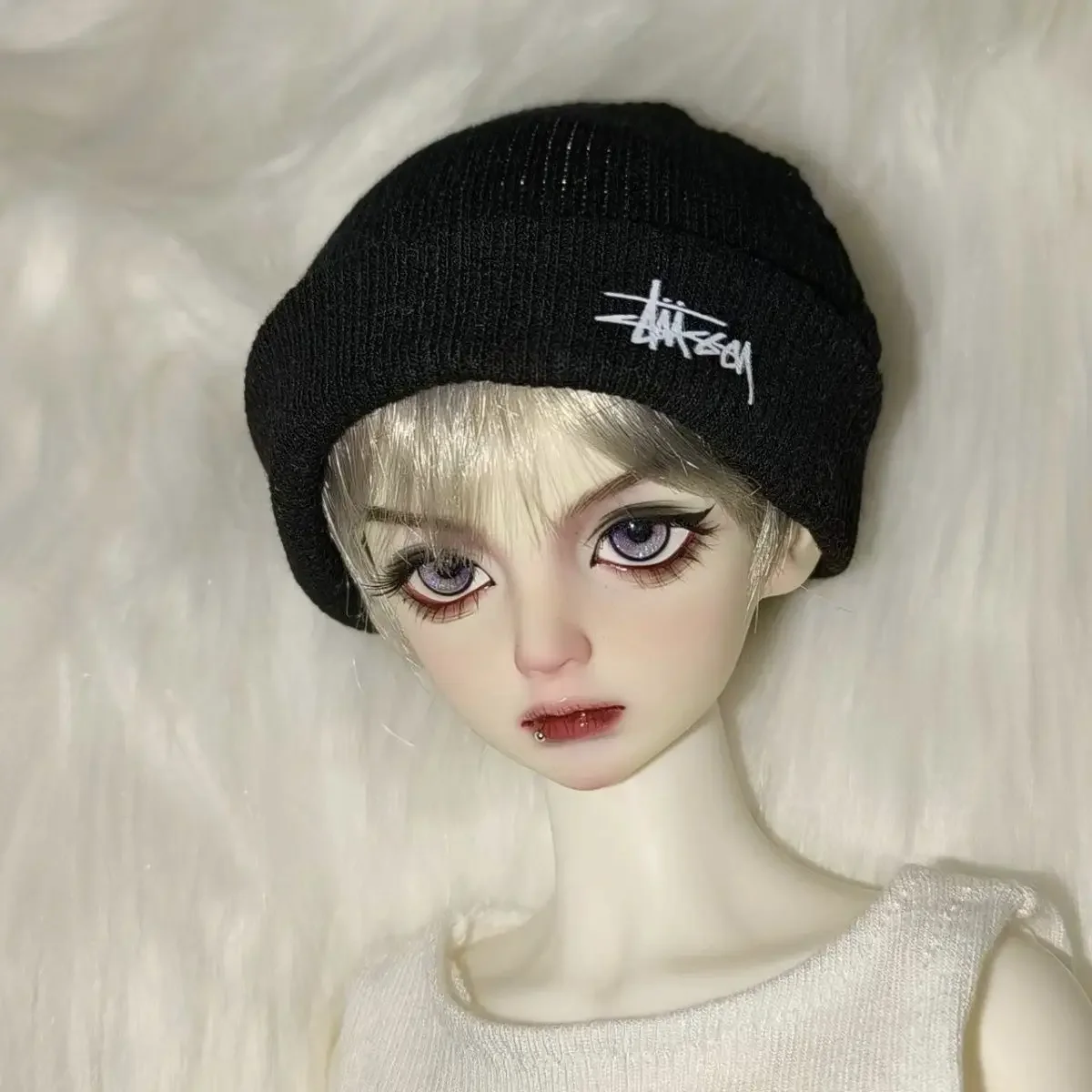 1/3 1/4 1/6 Doll's Hat for Male Female Bjd Doll Knitted Headwear Diy Girl Toys Play House Dress Up Gift Doll Accessories,no Doll