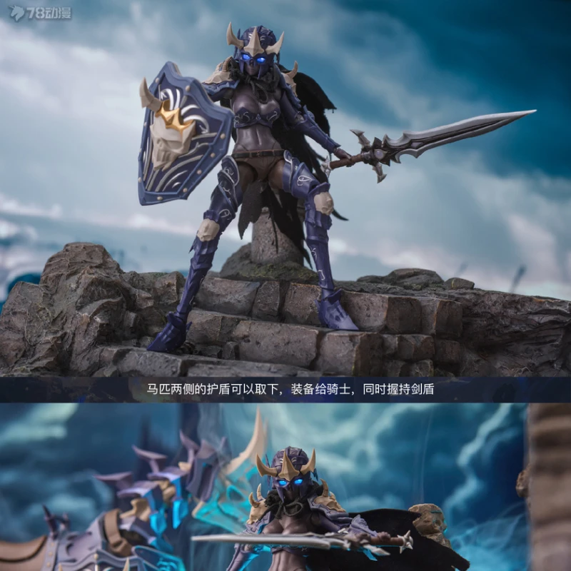 بقعة العرض الحدود سلسلة التجميع الأصلية الموت فارس أنيمي عمل الشكل المنقولة نموذج اللعب تحصيل نموذج الهدايا للبنين