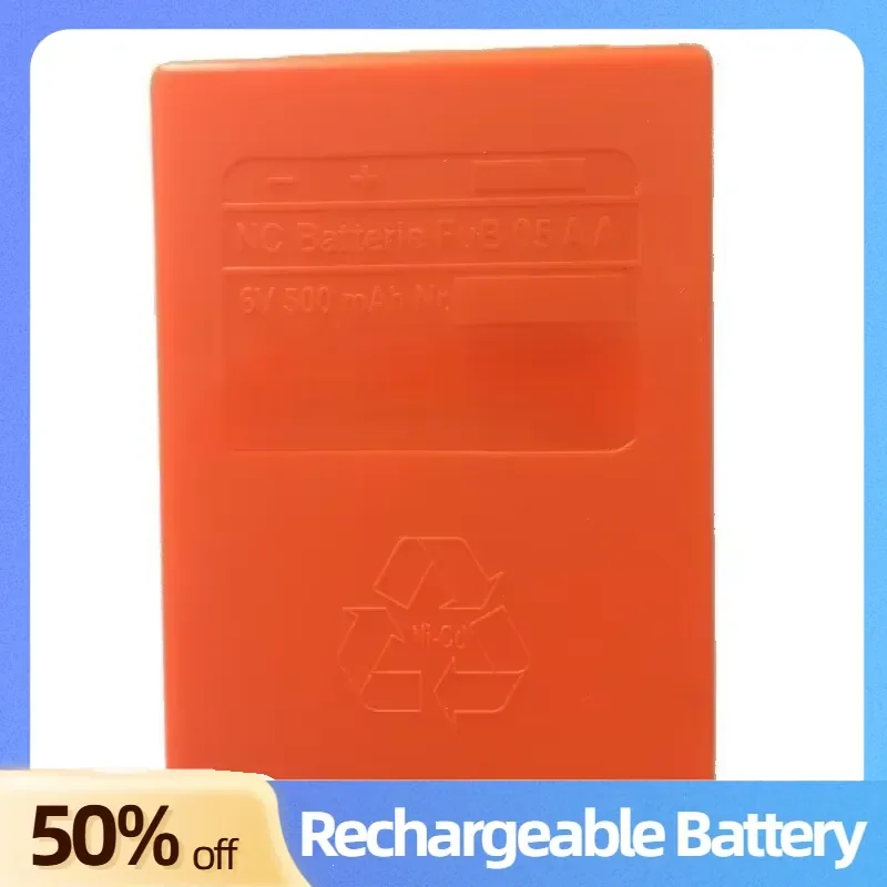 FUB 05AA NI-MH Batteries 6V 500mAh for Crane Remote Control Wet Spraying Machine Large Capacity Rechargeable Batteries