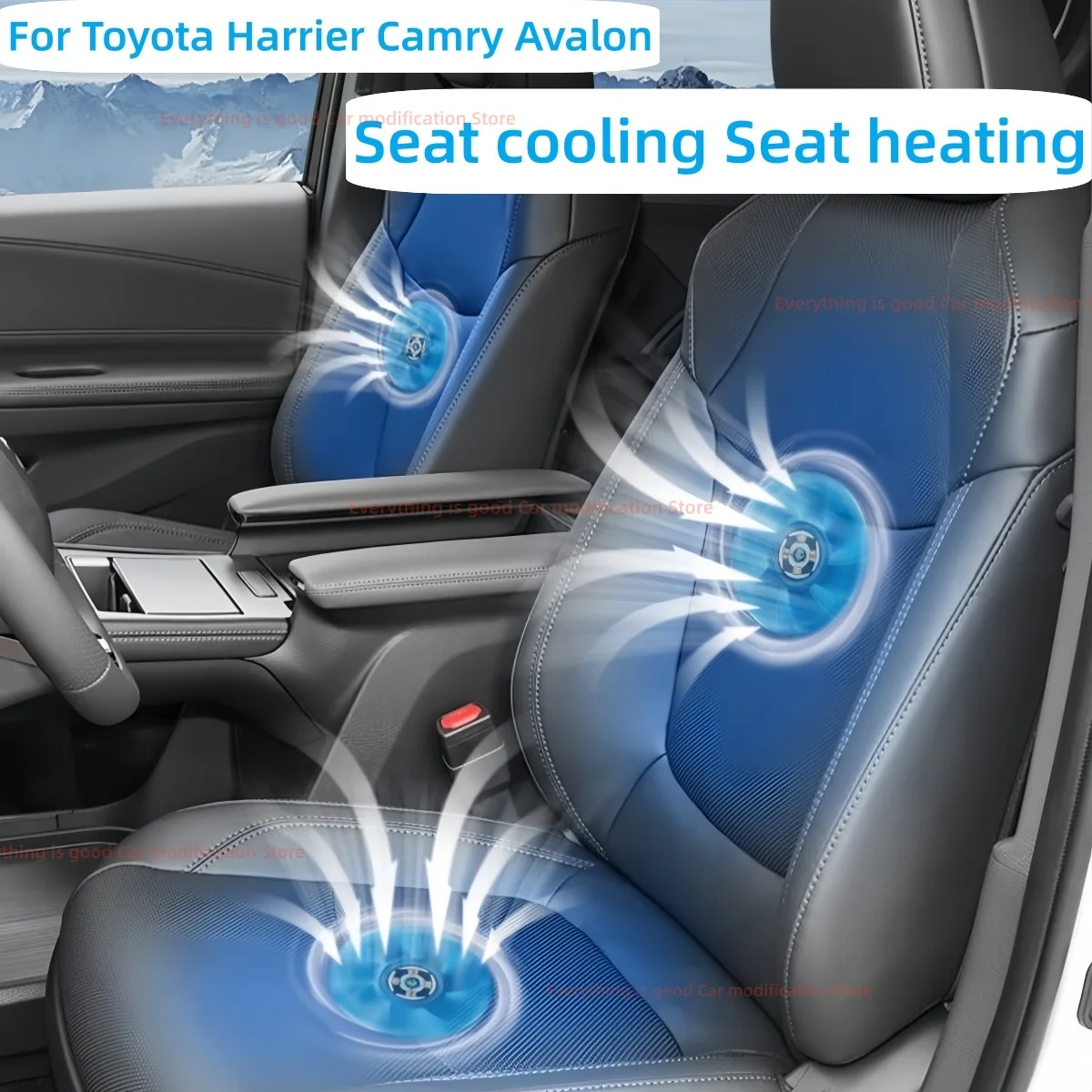 

Seat ventilation For Toyota Harrier Camry Avalon Car modification Seat cooling Seat heating Car accessories interior supplies