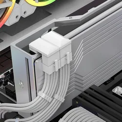 ATX GPU VGA PCIe 8 Pin 6Pin U to 180 Degree Angle Connector Power Adapter Board for Desktop Video Card Graphics GPU Adapter