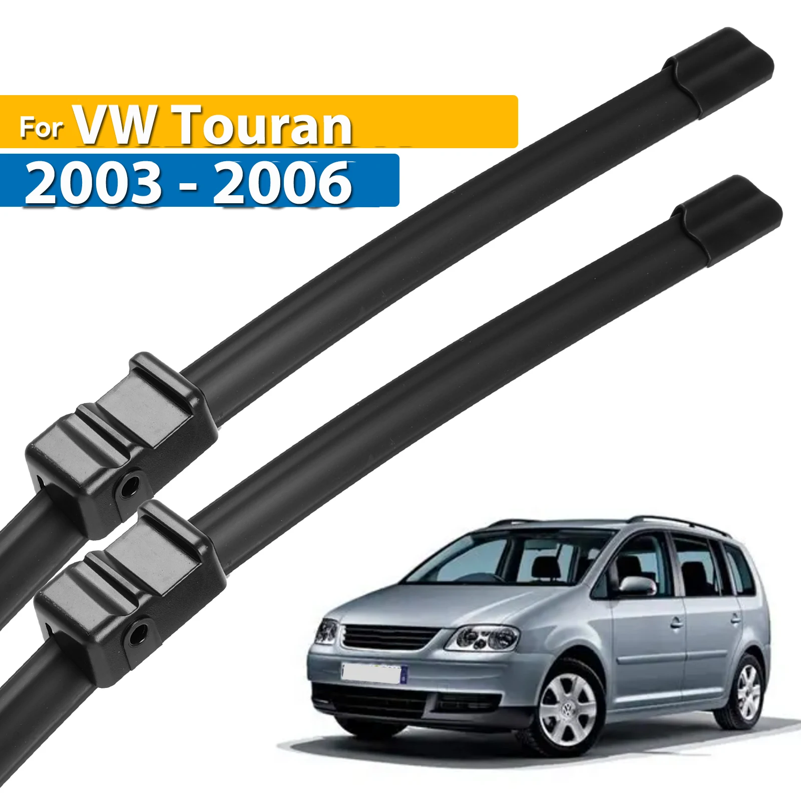 

Передние щетки стеклоочистителя Erick's RHD и LHD для VW Touran 2003-2006 гг., лобовое стекло, чистые окна, автомобильные щетки от дождя 28 "+ 28"