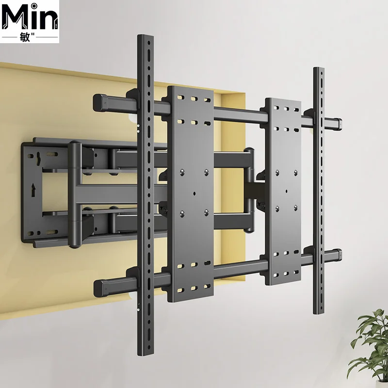 Heavy Adjustable Digital Tilt TV Wall Mount Bracket for 50-120 Inch TV Max VESA 900*600mm Load Capacity 150kg 330lbs