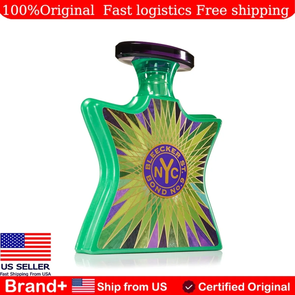 Bond No. 9 New York Bleeker Street Unisex Eau De Parfum 1000ML Car Arabian Women Perfume Long Lasting Fragrance Cologne Portable