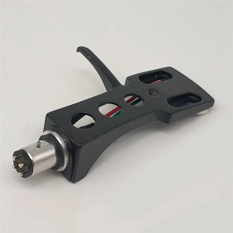 Vinile Phono Stand giradischi Headshell universale LP Phono cartuccia sostituzione Phonograph Head Holder Stylus Lead Wire