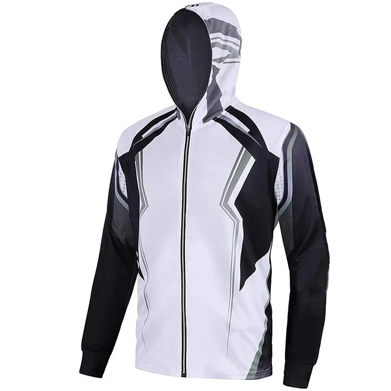 Sudadera capucha hombre y camisa pesca UV secado rápido sublimada - imagen 3