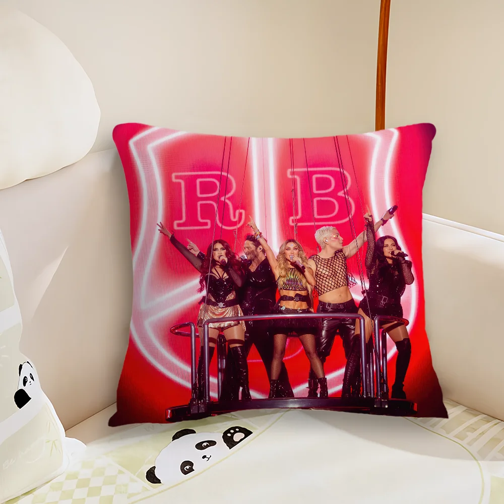 Band R-RBD Rebelde Pillow Case Living Room Sofa Cushion Cover Suitable For Home Bedroom Room Decoration