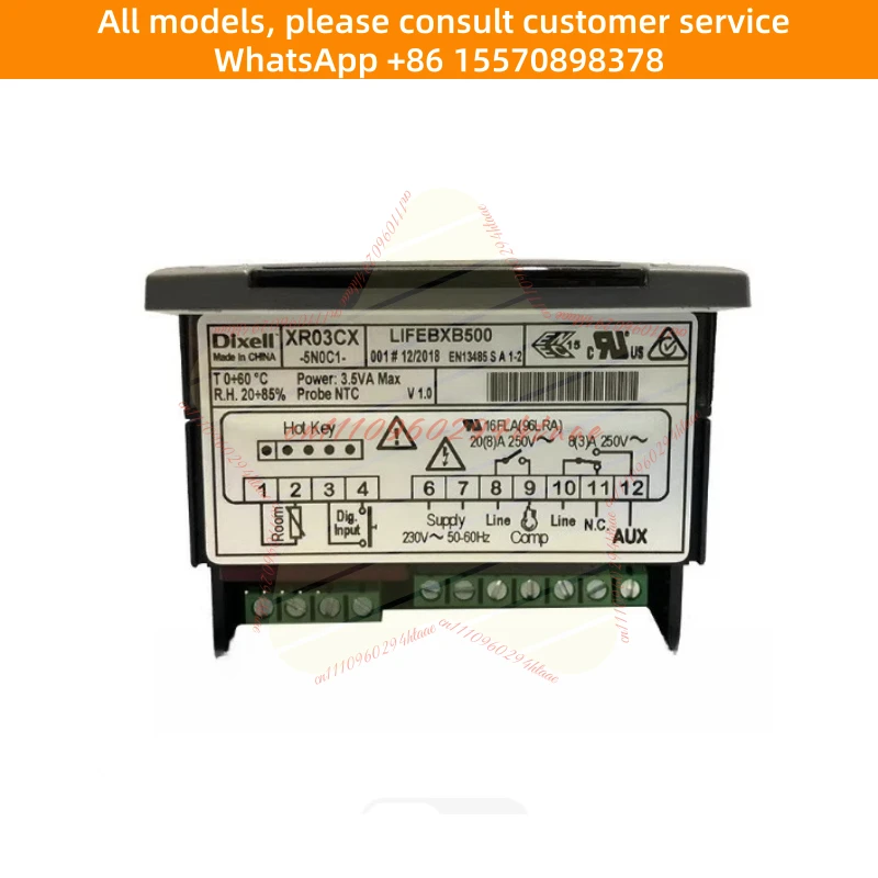 

Терморегулятор DIEXL Оригинальный XR02CX XR03CX XR04CX XR06CX -5N0C1