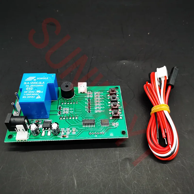 Плата с таймером, 15 А, 4 цифры, для селектора акцептора аркадных игр, насоса воды, стиральной машины, массажного кресла