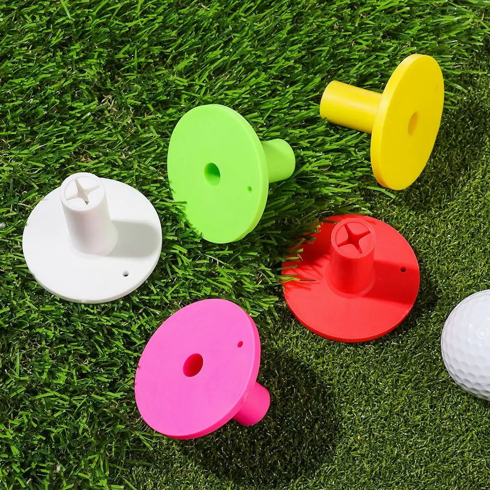 1 pz gomma Golf Tees Golf Ball Tees Holder durevole Golf Mat Training Practice accessori