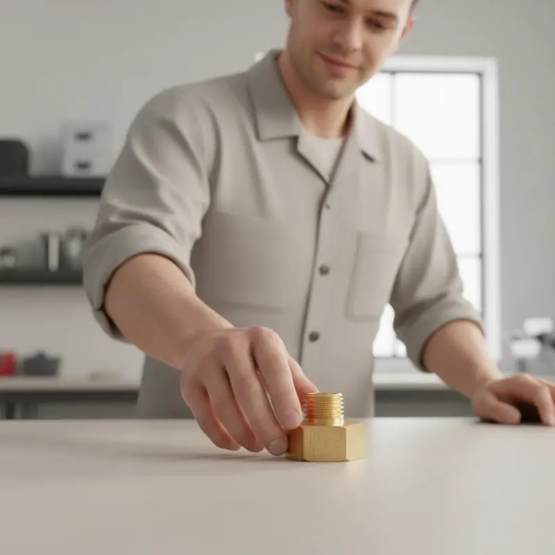 

Brass Reducer Adapter Thickened Brass Pipe Reducer Male Female Pipe Connector Plumbing Hardware for Plumbers