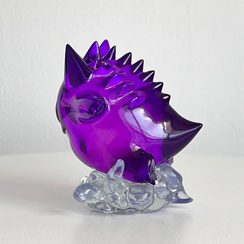 8cm Cartoon Pokemon Bbq Gengar Anime Figure Pet Elf Mist Kawaii Doll Model Statue Desktop Ornament Children'S Christmas Toy Gift