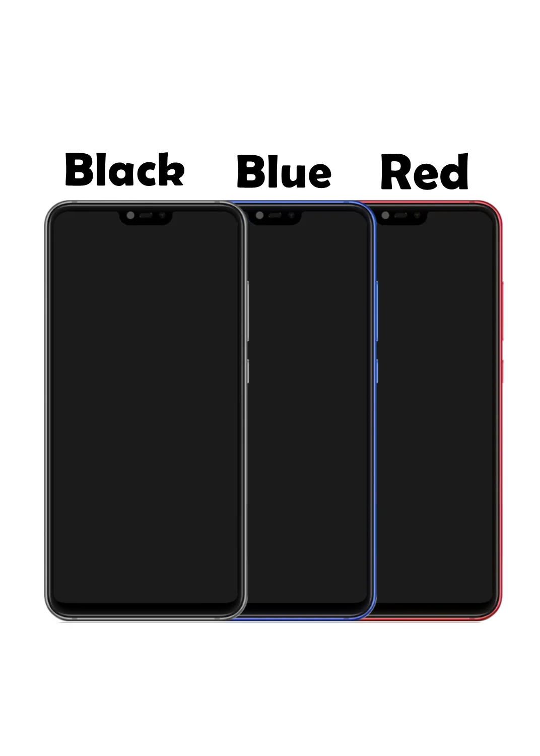 6.26'' 100% Tested LCD For Xiaomi Mi 8 Lite LCD Display Touch Screen Digitizer Assembly With Frame For Xiaomi Mi8 Lite Mi 8X LCD