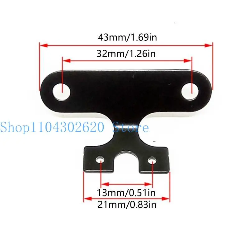 652F High Quality Stainless Steel Black Car Rear View Backup Camera Holder Mount Bracket for Case Mirror Accesso - Image 6