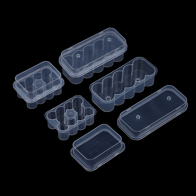 

Набор из 10 пластиковых прозрачных контейнеров для хранения пробирок на 10 слотов, штабелируемый, для замораживания, для диабетических принадлежностей, 3 мл/5 мл