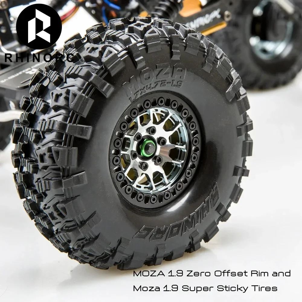 Telaio RhinoRC W1 317mm Scala 1/10 per Modifica Auto RC Crawler