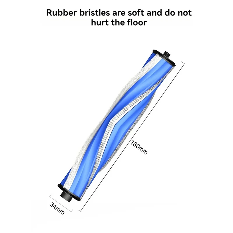 

Promotion! 2Pcs Roller Brush For The Cobos T30pro MAX Sweeping Machine Accessories Vacuum Cleaner Replacement Spare Parts