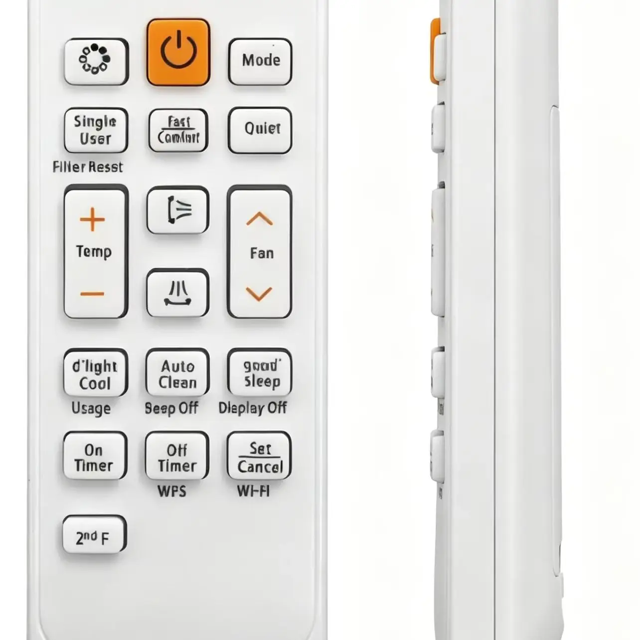 

Non-OEM Replacement Remote Control DB93-14195A, Aftermarket Infrared Controller for Samsung Air Conditioner