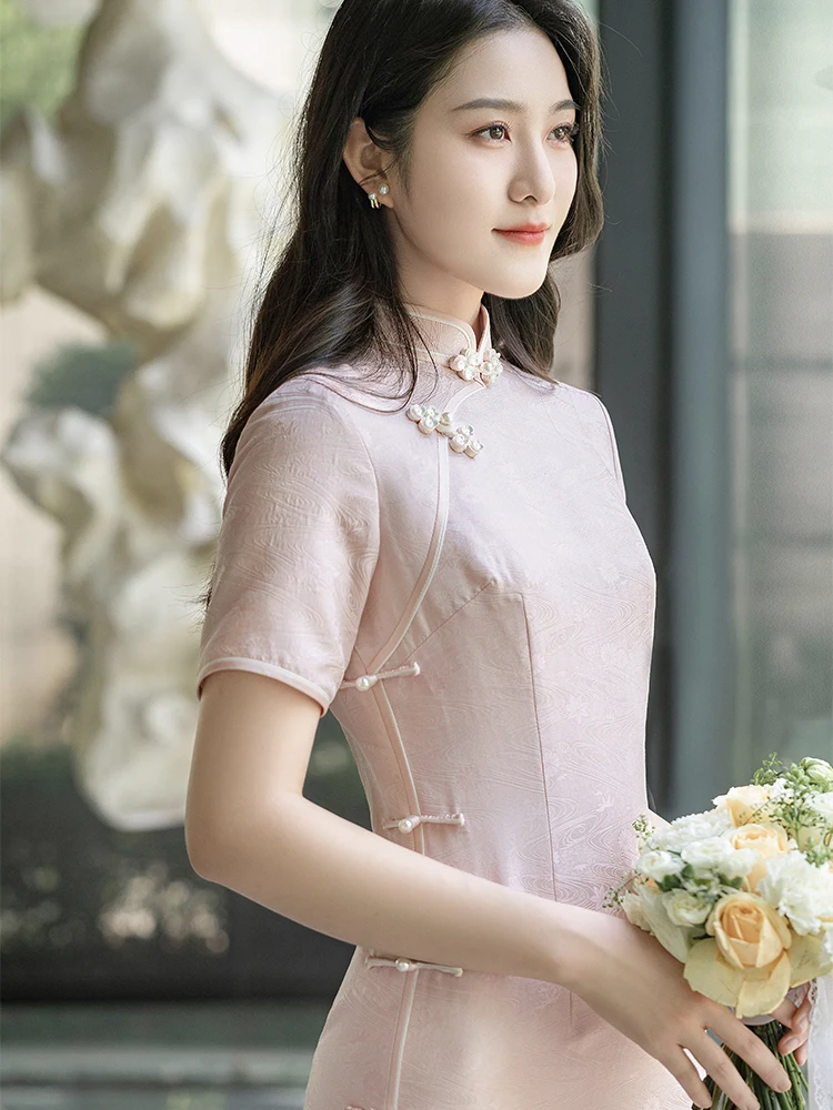 

Шелковый свитер с низким вырезом и вышивкой в китайском ретро-стиле для повседневной носки...