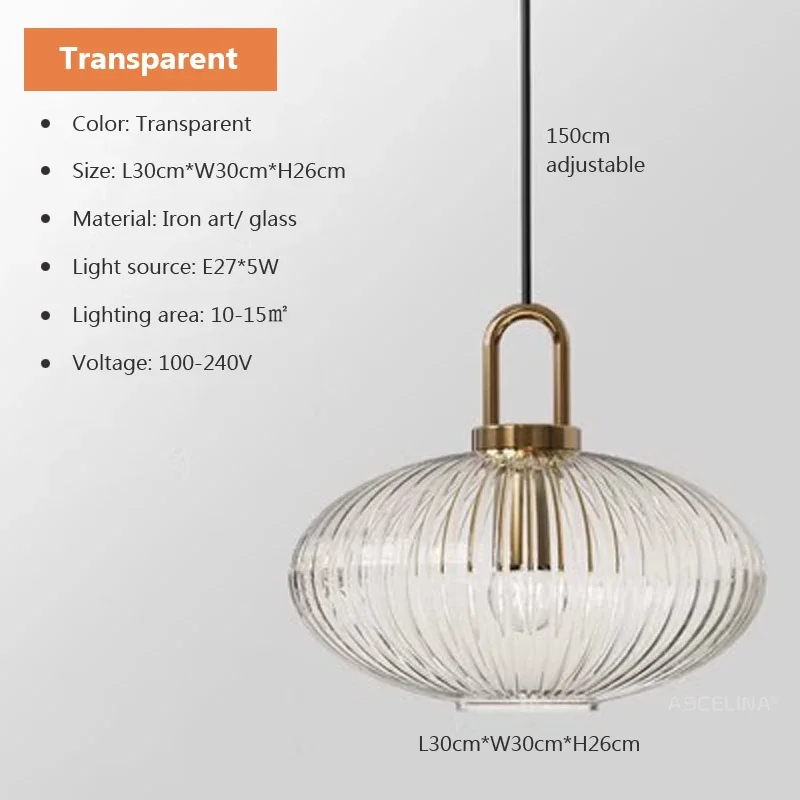 Nordic LED glazen hanglamp minimalistische lampenkap voor slaapkamer woonkamer koffieshop home decor verlichtingsarmaturen glans