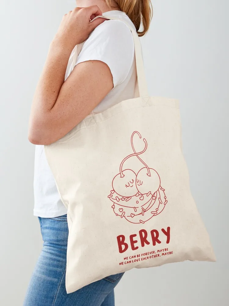 

the boyz sunwoo berry Tote Bag sac pour femme Big bag women free delivery bags foldable reusable bag