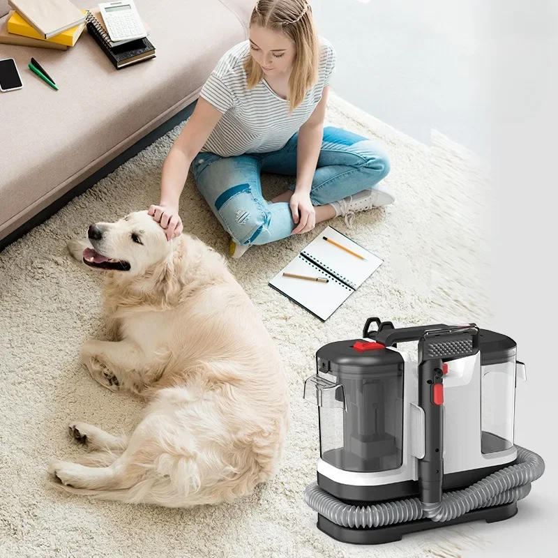 

High-Suction Fabric Cleaning Machine, Versatile Wet and Dry Vacuum for Carpets and Sofas, Multi-Functional Home Cleaning