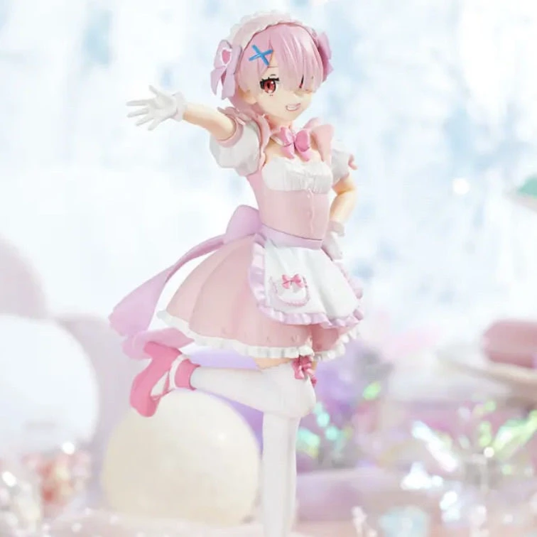شخصيات الرسوم المتحركة الأصلية الأصلية إعادة: الحياة في عالم مختلف من Zero Rem&Ram Dream Maid نموذج ديكور سطح المكتب
