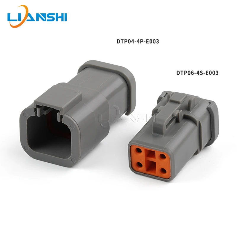 DTP04-4P-E003 Waterproof connector for automobile connectors Male and female terminal sheath with tail cover DTP06-4S-E003