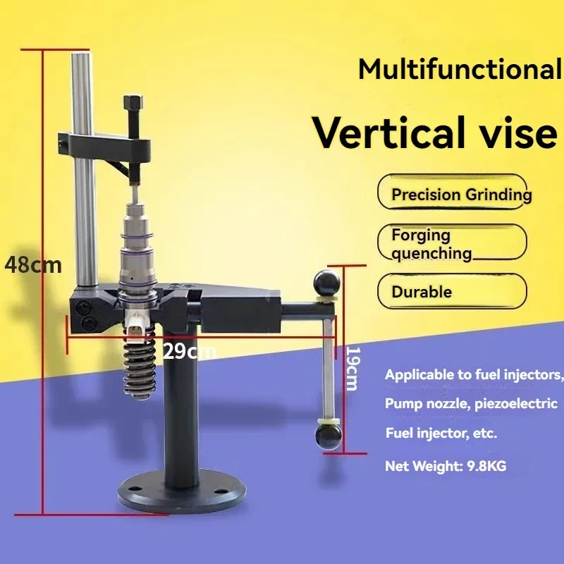 NewMultifunctional Vertical Vise Injector Pump Nozzle Disassembly Fixture Decomposing Test Equipment Calibration Oil Pump
