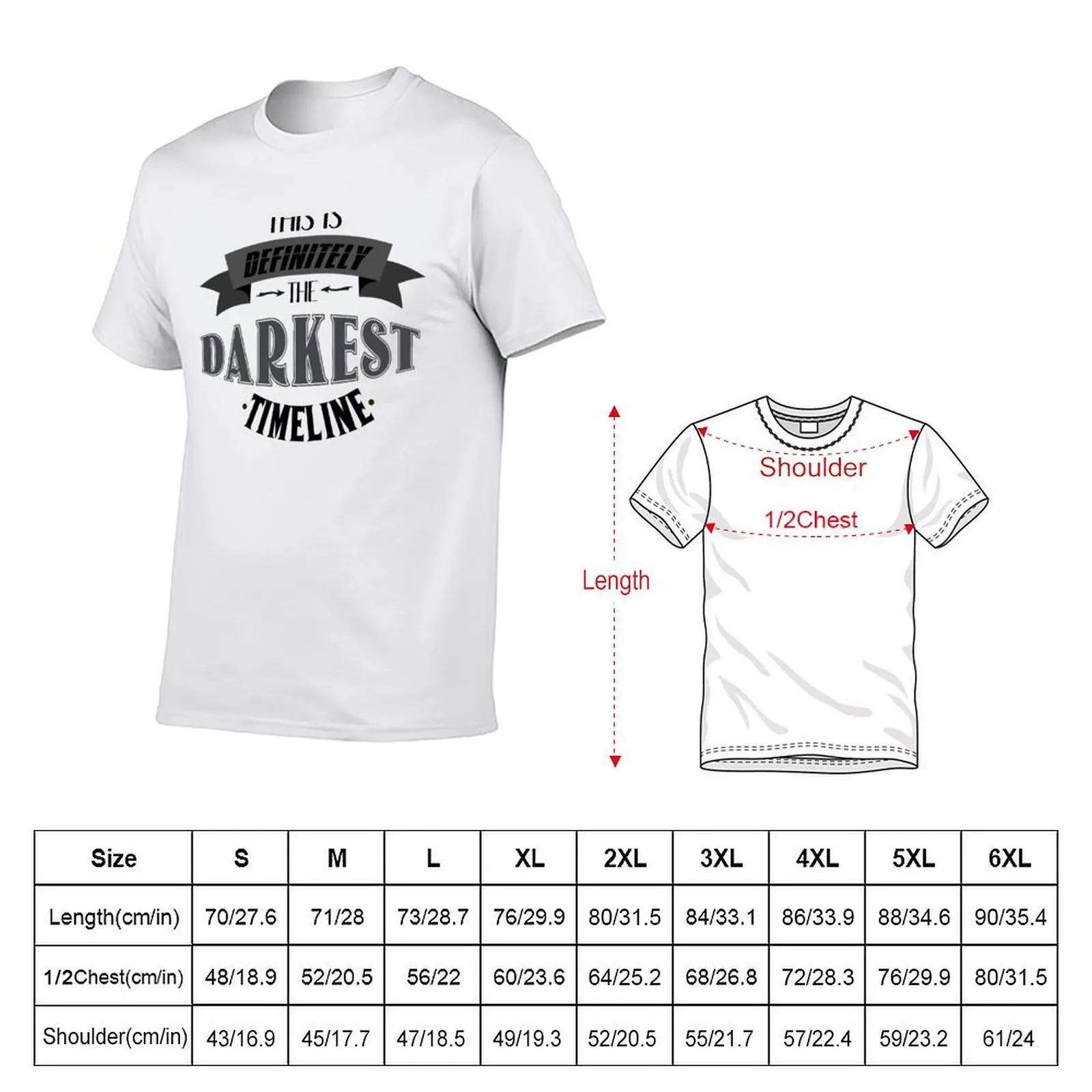 This is definitely the darkest timeline T-Shirt essential t shirt t shirt man casual T-Shirt