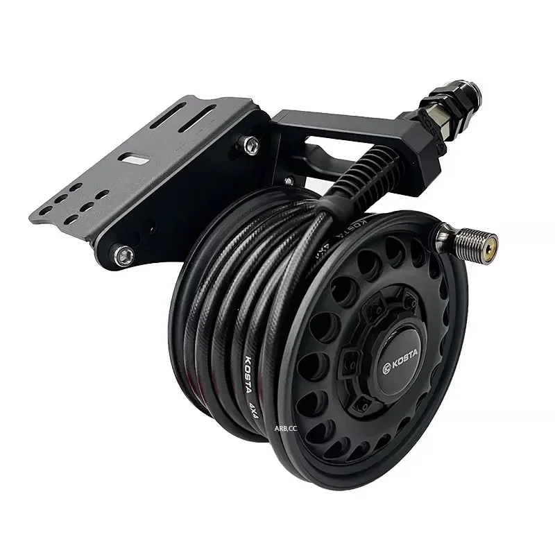 KOSTA air pump tracheal reel high pressure water tank water pipe reel automatic manual reel hose tightening