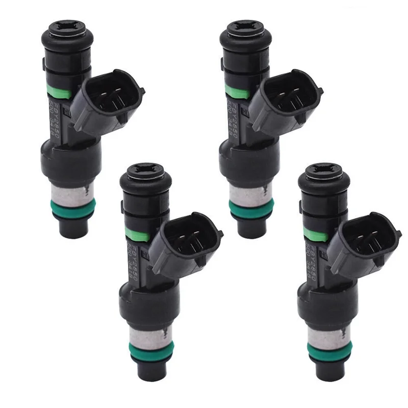 

HOT-4Pcs Fuel Injectors Car Fuel Injectors 16600-EN200 FBY2850 2008-2014 Fit For Nissan Cube Sentra Versa,4Pcs Fuel Injectors Ca