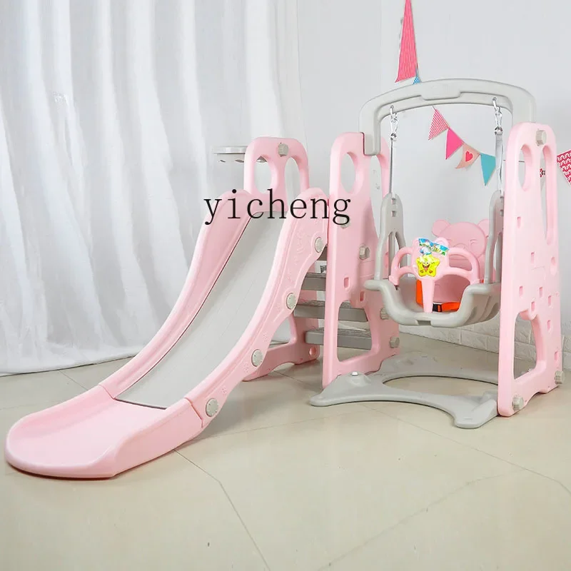 Yy Indoor and Outdoor Lengthened Plastic Slide Baby Household Small Combination Slide