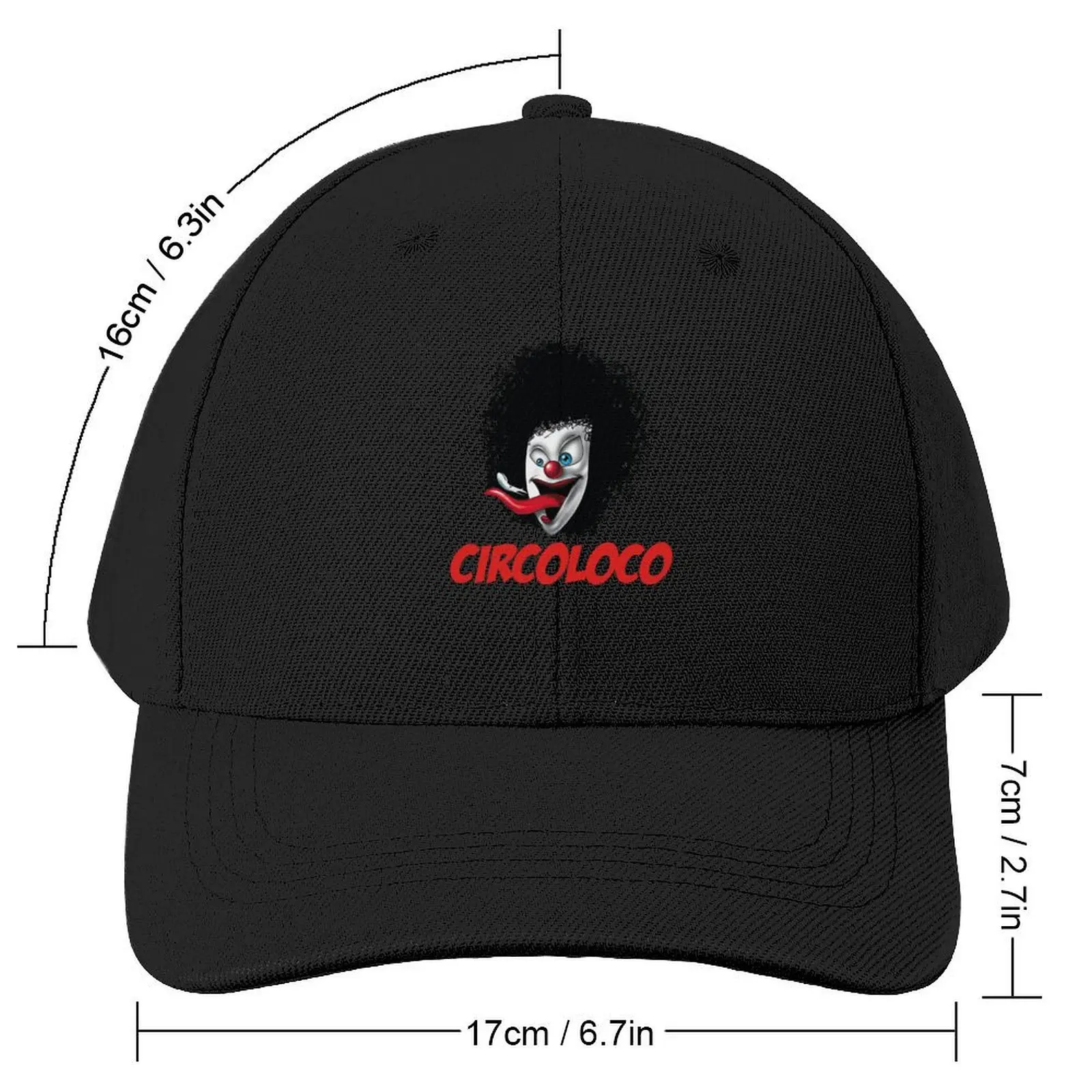 Circoloco DC 10 Ibiza (Red) Baseball Cap funny hat Horse Hat Mountaineering Rugby Luxury Woman Men's