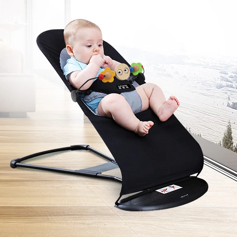 Baby Rocking Chair Child Cradle Bed Baby Artifact Newborn Comfort Chair Baby Sleep Bed With Music Baby Recliner