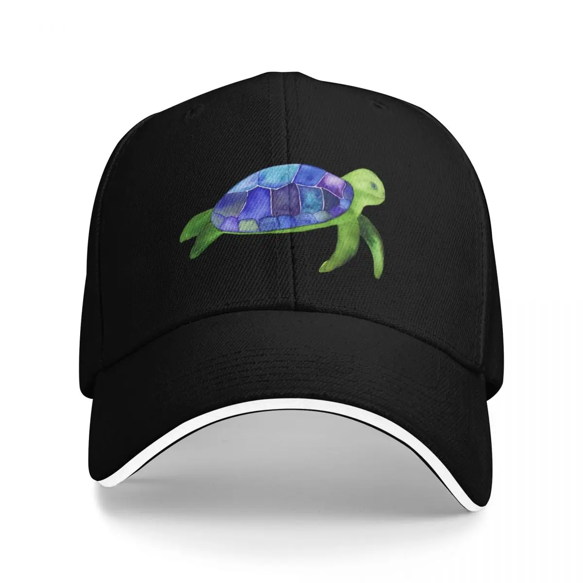 

Vibrant Sea Turtle Baseball Cap Anime Hat Custom Cap Men Women's