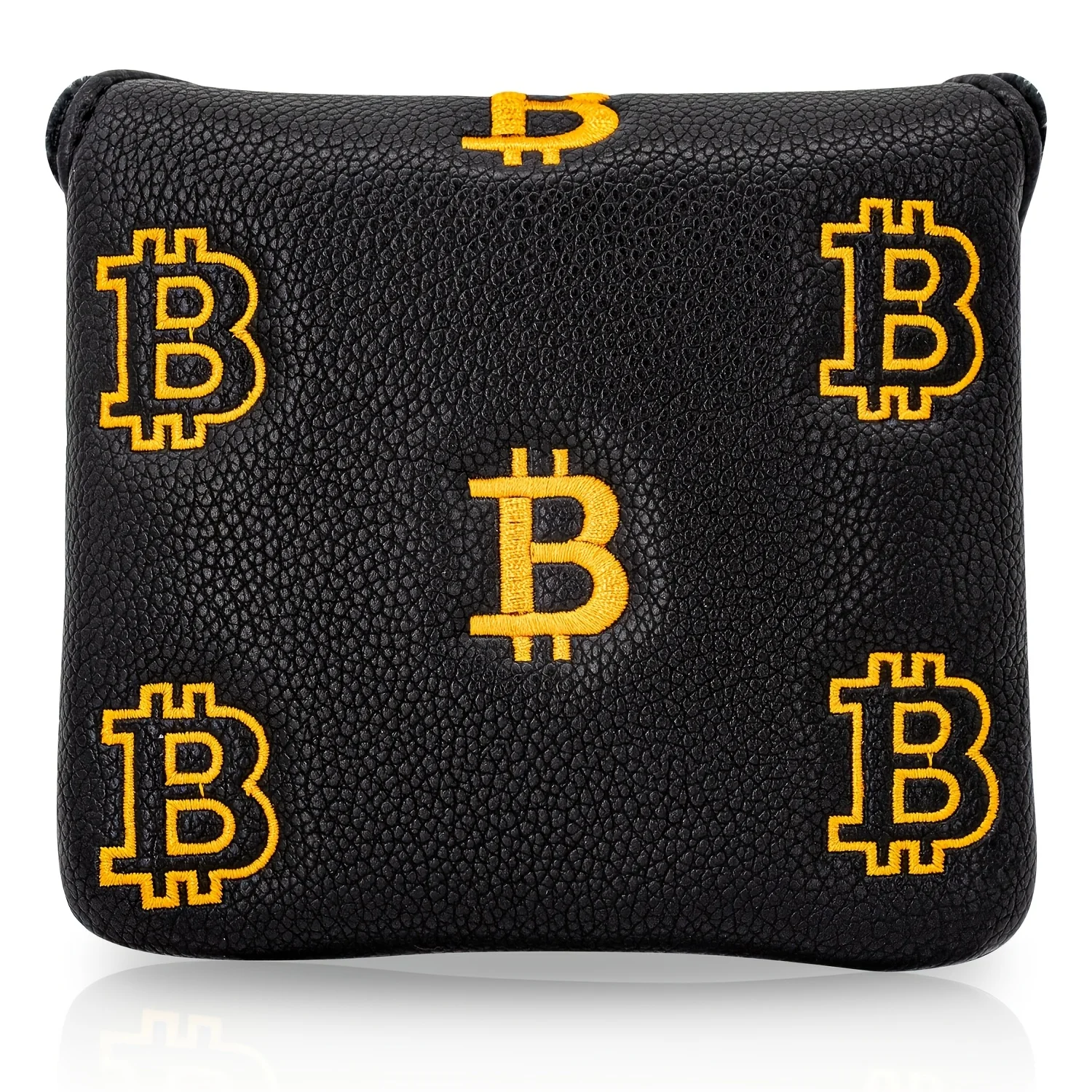 1pc Letter B Style Design Style Club Head Cover, Golf Putter Club Cover, Golf Mallet Putter Cover - PU with Advanced Embroidery image 2