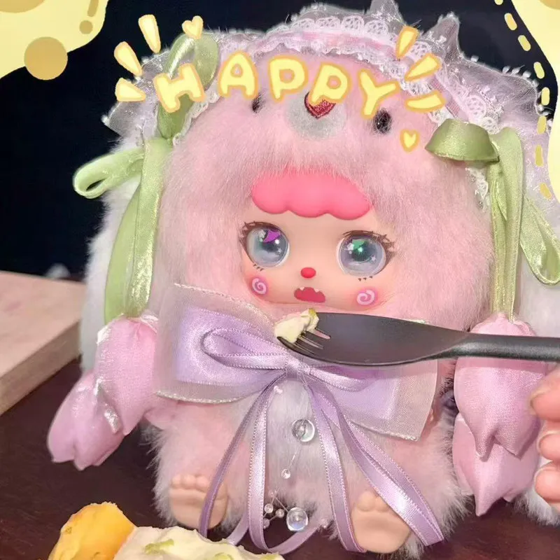 

New Kebidou Rabbit Plush Blind Box Cute Trendy Play Pendant Collectible Doll Keychain Surprise Box Birthday Gift For Girls