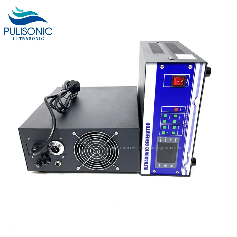 1200W 40K Ultrasonic Transducer Power Supply With  Sweep Function For Vegetables And Fruits Washing Device