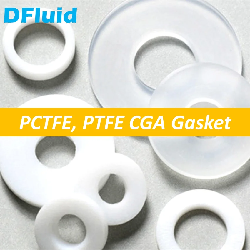 Gas Cylinder Connection WASHER CGA170/180/320/330/660/670/679 BS341 6/7/8/10/12/14 DIN477 1/5/6/7/8/9/10/11/14 PTFE PCTFE GASKET