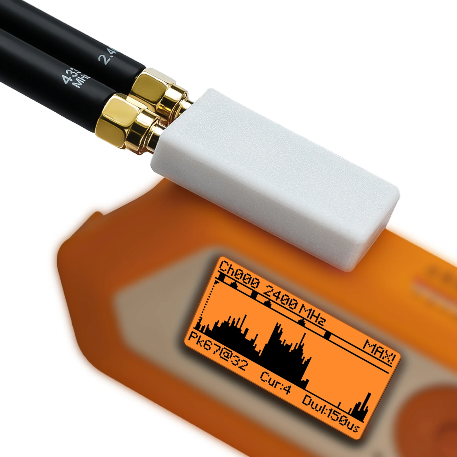 NRF24 + CC1101 RF Devboard For Flipper Zero, PINGEQUA RF Lab App-Ready, 2.4GHz & 433MHz, High Performance, Auto-Switch - view 5